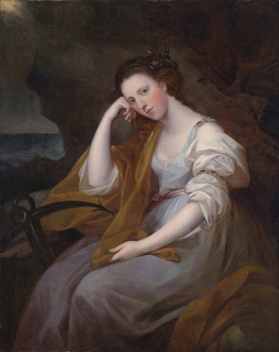 Portrait of Lady Louisa Leveson Gower as Spes (Goddess of Hope) by Angelica Kauffmann